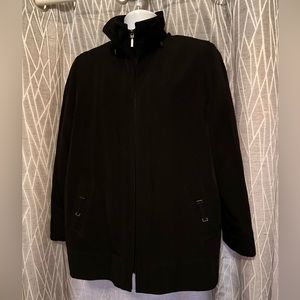 Gallery Men’s Black Size Medium Winter Coat with Removable Lining - EUC